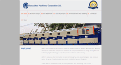 Desktop Screenshot of amcoindia.com